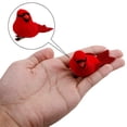 thumbnail image 2 of Dalrosia 10PCS Christmas Mini Cardinal Clip on Tree Ornaments Bird Decorations, Artificial Red Cardinal Birds Ornament with Metal Clip for DIY Crafts Christmas Tree Gardening Wreath Decoration, 2 of 7