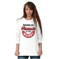 thumbnail image 3 of Wisconsin Wurst Meat Lovers Pun Funny Plus Size Long Sleeve Graphic Tee Shirt Brisco Brands 2X, 3 of 5