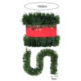 thumbnail image 6 of Fusipu Christmas Garland Christmas Faux Garland Novelty Wreath Versatile Durable Flame Retardant Long-lasting Festive Staircase Wreath, 6 of 8