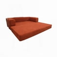 thumbnail image 6 of Modern Simple Fabric Three-Seater Sofa 220cm with High-Elastic Pure Sponge, 6 of 26