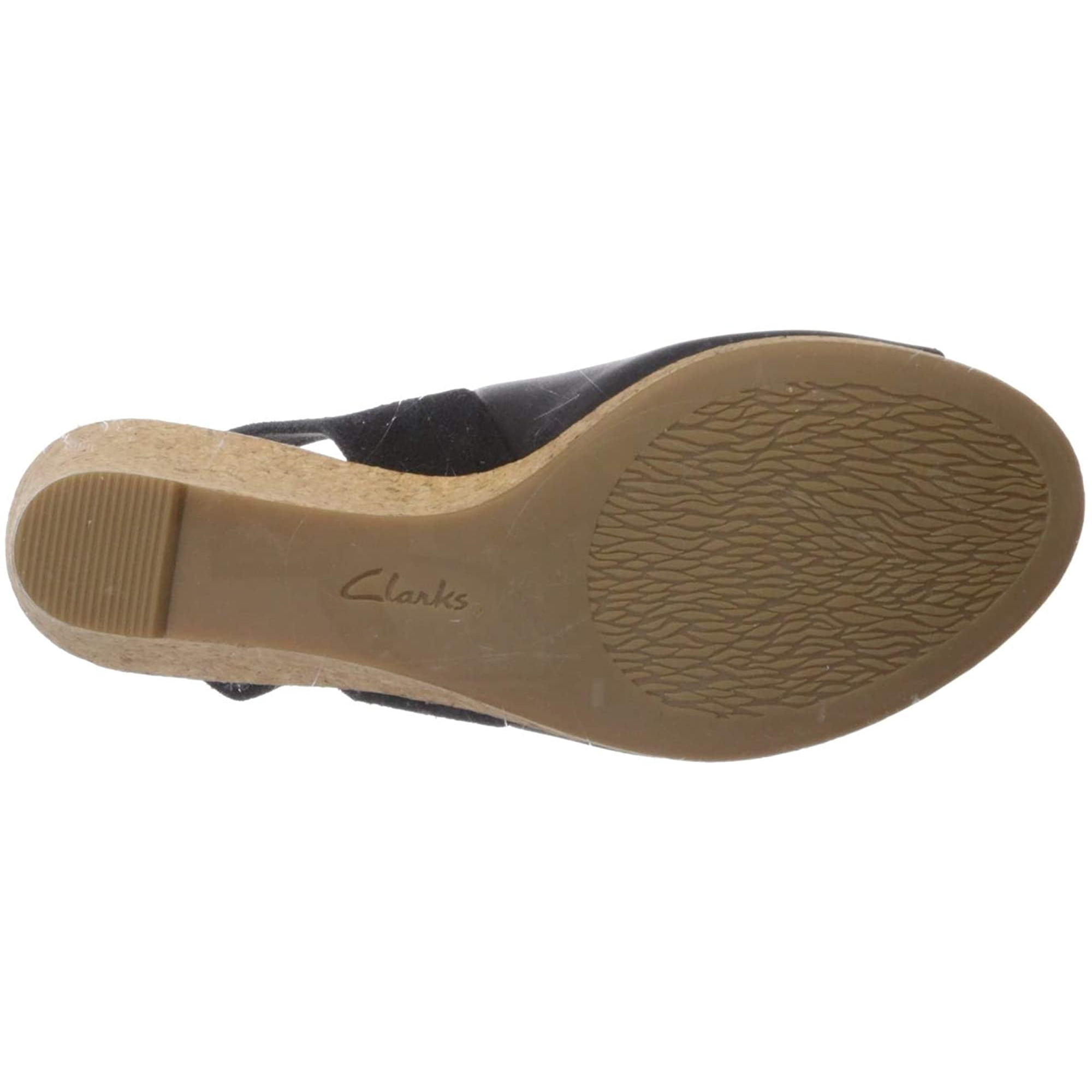 Clarks Womens Lafley Jess Wedge Sandal Walmart