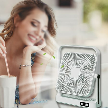 

Clearance Desktop Small Fan Silent High Wind Desktop Usb Mini Electric Fan