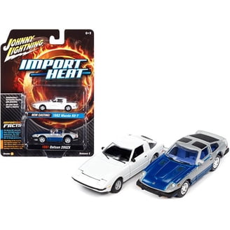Johnny Lightning 1985 Nissan 300ZX Black Gold, 1990 240SX Gold