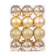 thumbnail image 1 of 24 bolas navideñas de colores brillantes, acabado mate, superficie lisa, irrompibles, amplia aplicación, mejoran la atmósfera, material PS, bolas de purpurina para árbol de Navidad, adorno para, 1 of 7