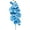 Blue, variant on 8 Heads Artificial Flower Non-fading Easy Care Decorative Imitation Phalaenopsis Wedding Home Hotel Decor
