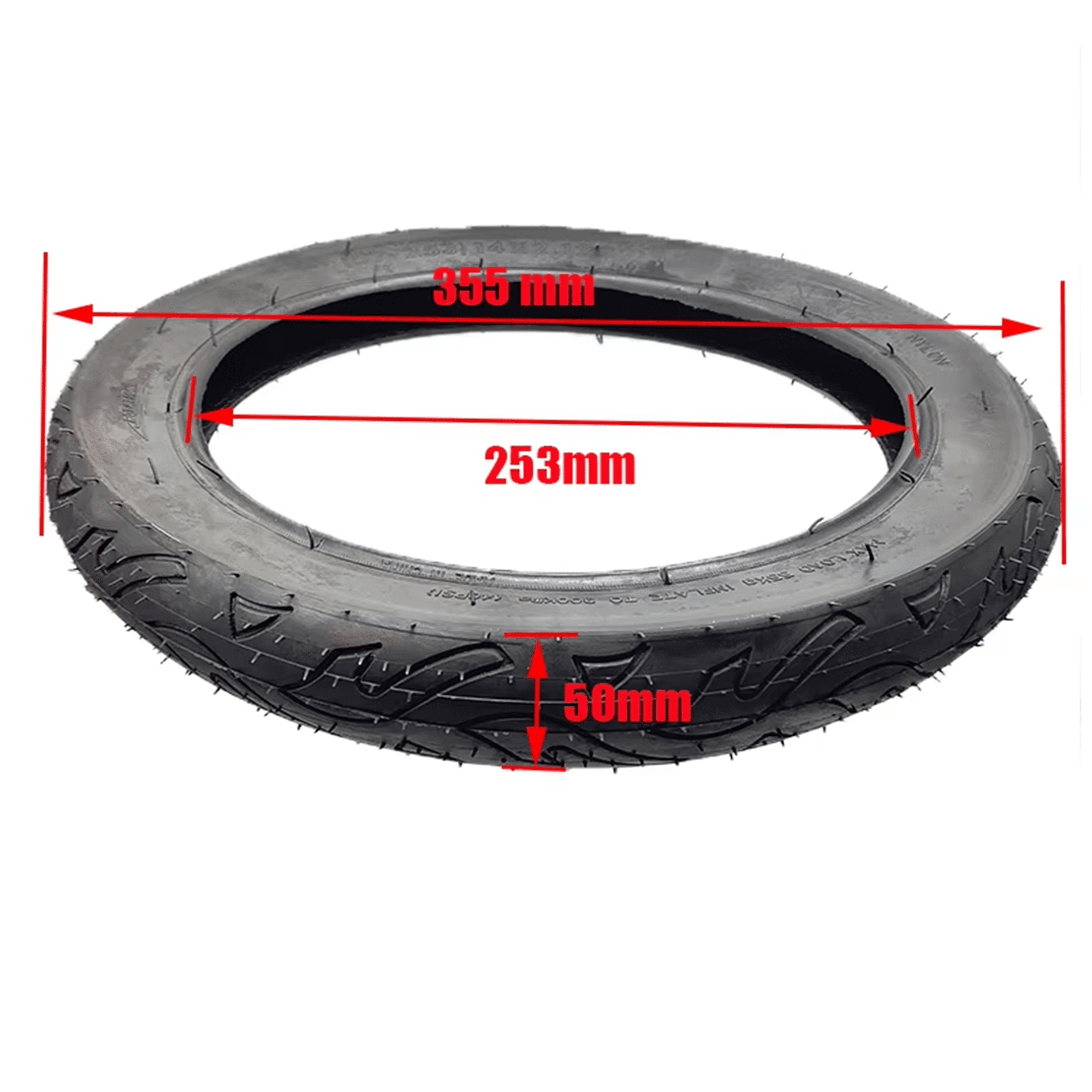 14 inch wheel Tire 14x2.125（57-253） Tire Inner Outer Tires For Electric Scooters And E-Bike New Type Of Thickened And Durabl