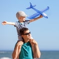 thumbnail image 5 of STOBOK - 2 aviones de espuma de juguete para niños, planeadores con luces LED, aviones de espuma para lanzar, juguetes voladores para exteriores, 5 of 5