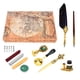 thumbnail image 3 of Juego De Bolígrafos De Plumas, Regalo De Bolígrafo De Cristal Retro Británico Para Oficina Para El Hogar ANGGREK Zafiro, 3 of 8