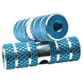 thumbnail image 1 of 2 uds. De clavijas para bicicleta, pedales, asientos traseros, soportes para bicicleta de montaña, Pedal de aluminio Azul Cola Clavijas de pie de bicicleta, 1 of 7