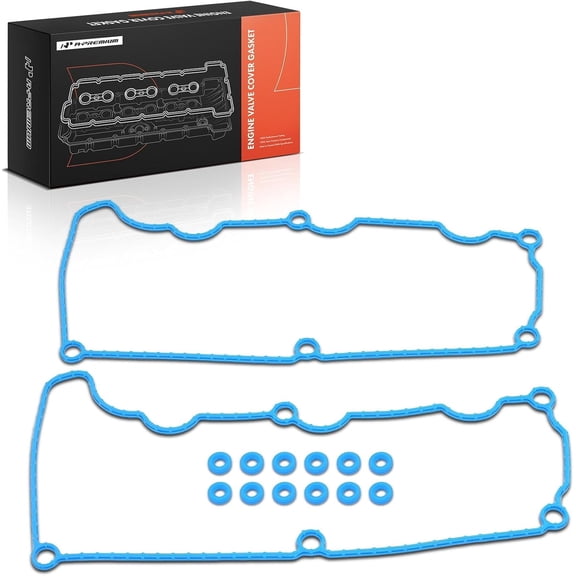 A-Premium Engine Valve Cover Gasket Set Compatible with Ford Land Rover Mazda Mercury Models - Explorer 2000-2010 Explorer Sport Trac 2001-2005/2007-2010 Ranger LR3 B4000 Mountaineer V6 4.0L