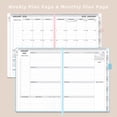 thumbnail image 3 of Sylvtty 2026 Academic Planner A5 Daily Notebook for Scheduling Journaling Goal Tracking 144 Pages Professional Task List Planner, 3 of 7