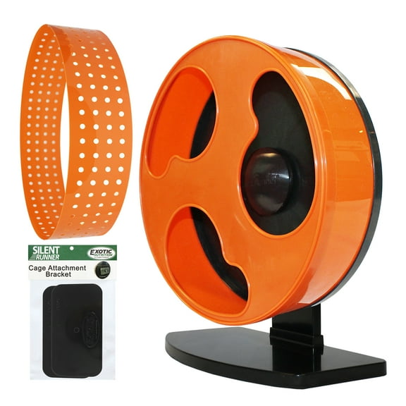 Exotic Nutrition Silent Runner 12" Regular   AutoClean Track   Cage Attachment