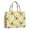 Sunflower and Gingham Yellow Pattern, variant on Sunflower and Gingham Yellow Pattern Tote Bag, Travel Tote Purse with Interior Pockets & Top Handle, Smooth Zipper Gifts for Women Men,15.7 X 5.1 X 13 Inches