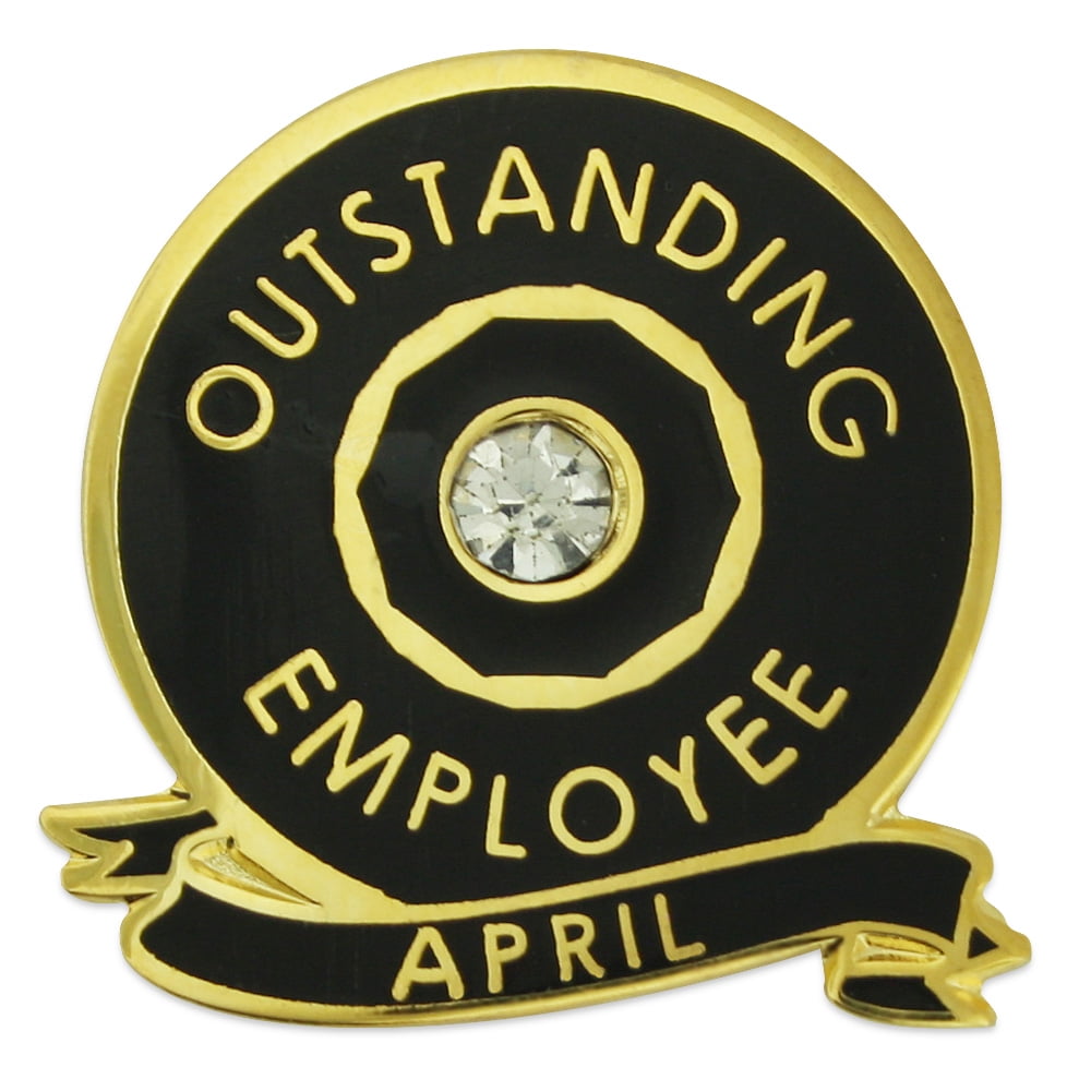 PinMart's April Outstanding Employee of the Month Lapel Pin Walmart