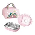 thumbnail image 1 of Contenedor de Almuerzo Macarena Bento Reutilizable Cuadrícula Rosa 3, 1 of 8