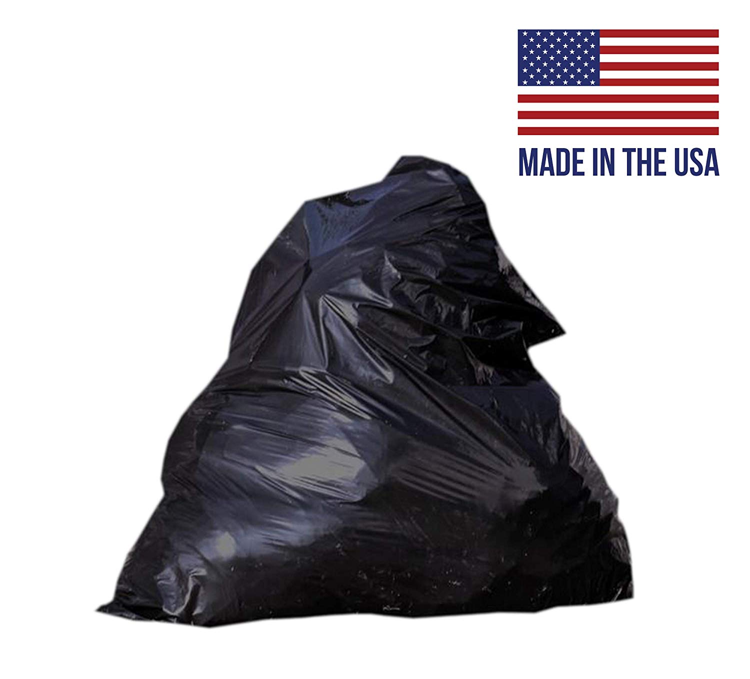 95 Gallon 2.2mil Contractor Toughest Most Durable Trash Bags, Heaviest