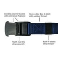 thumbnail image 4 of 1.25 Inch Nylon Web Belt with Adjustable Buckle, Unisex (XXX-Large, Blue), 4 of 9