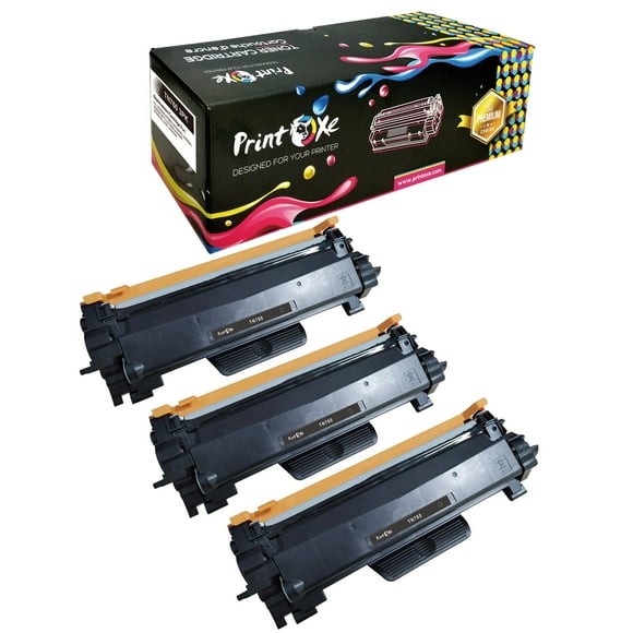 TN760 Compatible 3 Cartridges High Yield TN730 / TN-760 for Brother HL L2350DW L2370DW L2370DWXL L2390DW L2395DW & MFC L2710DW L2730DW L2750DWXL & DCP L2550DW