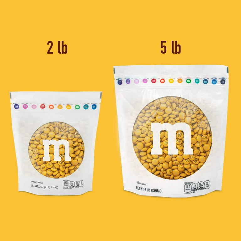 M&M,S Pre-Designed 50Th Anniversary Milk Chocolate Candy - 5Lbs Of