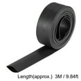 thumbnail image 4 of Uxcell Heat Shrink Tubing, Heat Shrinkable Tube Cable Sleeve 10ft Black 0.63 in, 4 of 6