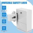 thumbnail image 3 of Invisible Hidden RFID Free Opening Intelligent Sensor Cabinet Lock Locker Wardrobe Shoe Cabinet Draw, 3 of 5