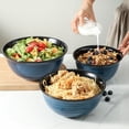 thumbnail image 2 of Juego de cerámica para servir Mixing Bowls Hasense, 2,1/1,5/1,0 L, azul, 2 of 7