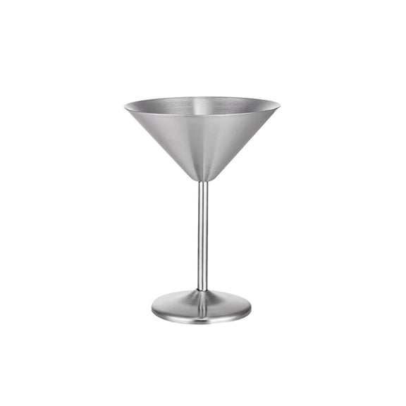 XKHAZA Stainless Steel Wine Glass - Stainless Steel Finished Wine Glasses - Unbreakable Wine Glasses - Stem Metal Wine Goblets