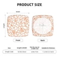thumbnail image 6 of Balery Simple Fruit Stretch Couch Cushion Covers, Individual Sofa Cushion Covers, Soft Chair Sofa Seat Cushion Slipcover with Elastic Bottom Milk Silk-16.9in, 6 of 9