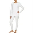 thumbnail image 2 of ClimateRight by Cuddl Duds Women's and Women's Plus Stretch Fleece Warm Long Underwear Top, 2 of 3