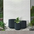 thumbnail image 2 of Kante  Round Concrete Planter (Set of 3 Sizes), Outdoor/Indoor(Concrete Grey) Charcoal, 2 of 5