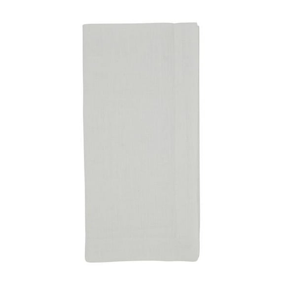 Saro Lifestyle Plain Linen Table Napkin (Set of 4)