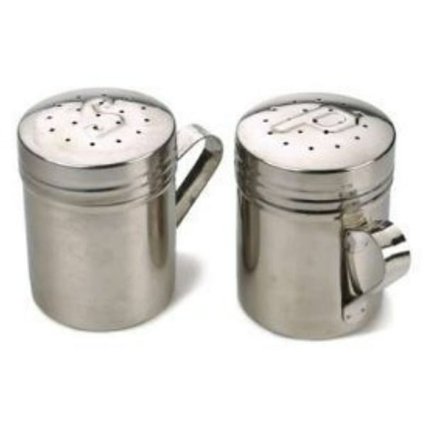 RSVP Endurance Stainless Steel Salt and Pepper Shaker Set