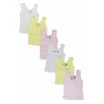 thumbnail image 1 of Bambini Niñas de Seis Pack Pastel la parte Superior del Tanque Pequeño Bambini 0366S, 1 of 2
