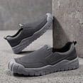thumbnail image 5 of 2026！Men'S Classic Outdoor Hiking Boots - Lightweight Breathable Slip-On Loafers with Non-Slip Rubber Sole, All-Season Low-Top Trekking Shoes Casual Wear, Durable EVA Cushi  for Mountain Hiking, Camp, 5 of 9