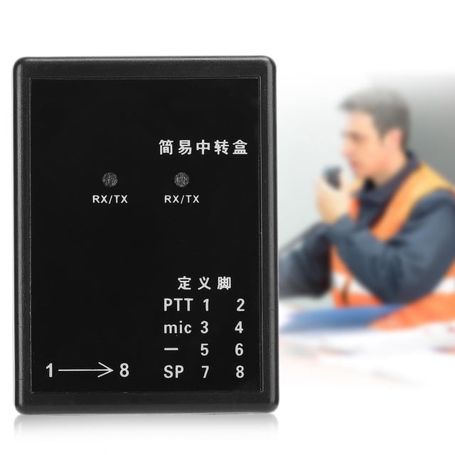 Relé de Radio ANGGREK Dispositivo de Relé Bidireccional para Radios