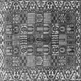 thumbnail image 1 of Ahgly Company Indoor Square Persian Gray Traditional Area Rugs, 6' Square, 1 of 1