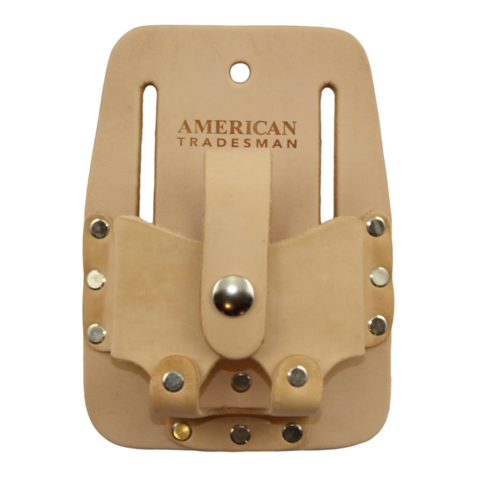 American Tradesman 850 - Top Grain Leather 16'-30' Tape Measure Holder Tool Pouch…