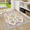 thumbnail image 6 of 3'x5' runner carpet big carpet for bedroom large area rug for living room neutral area rug traditional area rug, 6 of 10