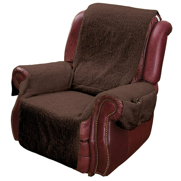 Recliner Chair Cover Fleece, Recliner Chair Covers With Pockets