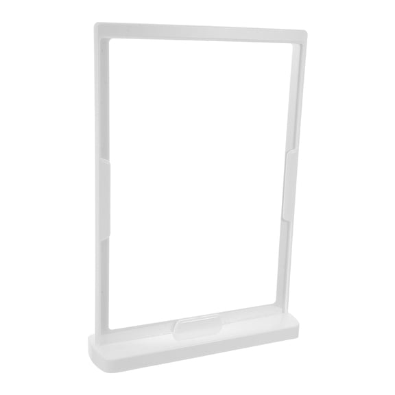 Hytrove Menu Holder White 32.00X22.00X6.00Cm Business Card Display 1Pack