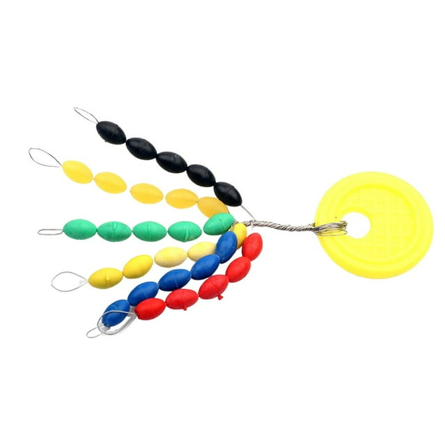 MesaSe Haricots Spatiaux en Caoutchouc Bobber Design Ovale Coloré et Stable pour la Pêche