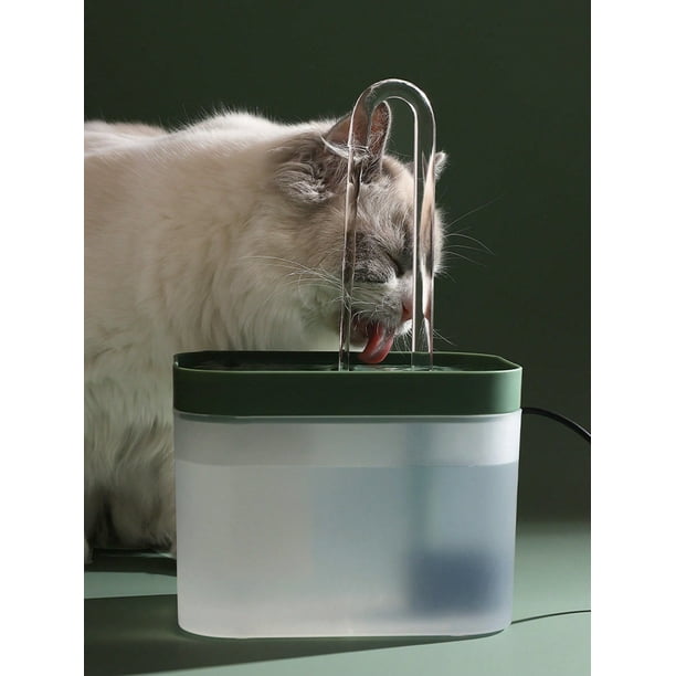 1pc Automatic Circulating Cat Bowl Pet Water Dispenser Usb Water Dispenser