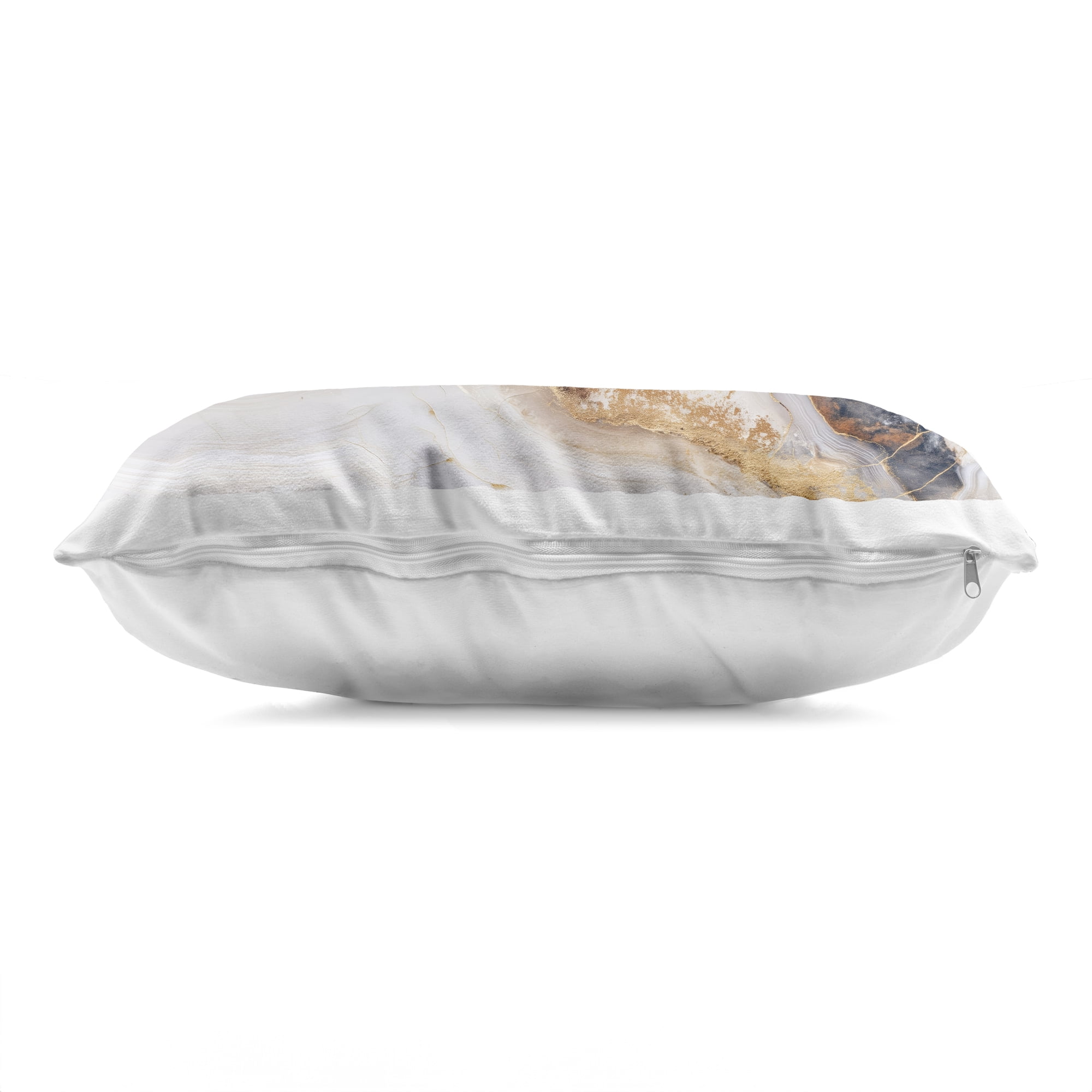 Stupell Industries Marbled Gold Stone Decorative Printed Throw Pillow, design by Svetlana Aleynikova