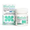 BioGaia Fresh Breath | Dental Probiotic Lozenge | Fights Bad Breath & Halitosis | Healthy Gums & Teeth | Dual-Action L. reuteri Oral Probiotics + Zinc | Fresh Mint Flavor | 30 Day Supply