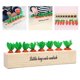 thumbnail image 4 of Juguete de madera ños pequeños de 1 2 3 años de edad-juguetes Montessori de desarrollo ños y niñas, juguetes educativos de de - Zanahorias sólo zanahorias zanahorias Sunnimix cubo de clasificación de forma, 4 of 7