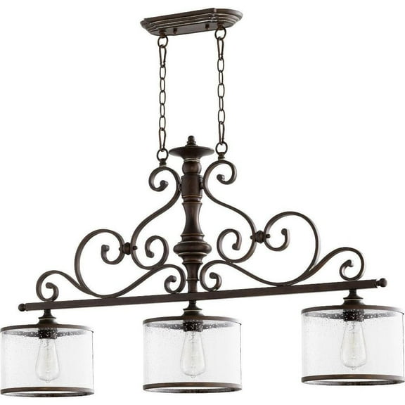 Traditional Three Light Chandelier-Vintage Copper Finish Bailey Street Home 183-Bel-2535152