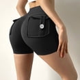 thumbnail image 1 of WILLBEST Pantalones Cortos Ajustados de Cintura Alta Para Mujer, Pantalones Deportivos A La Moda, Leggings Lisos, Pantalones Cómodos, Elásticos, Ropa Informal Para Hacer Ejercicio Chica, 1 of 5