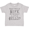 thumbnail image 3 of Inktastic Cellist Music Gift for Cello Player Boys or Girls Toddler T-Shirt, 3 of 5