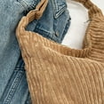 thumbnail image 3 of ROZYARD Women Bag Corduroy Shoulder Bag Large Capacity Crossbody Bag Commuting Bag, 3 of 21