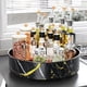 thumbnail image 4 of Bandeja giratoria para refrigerios con 5 compartimentos | Organizador de alimentos para frutos secos, frutas deshidratadas y dulces | Bandeja de plástico para servir para niños, fiestas y reuniones, 4 of 4